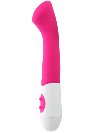 Vibromasseur rose tête plate spécial point G - CR-BOZ015PNK